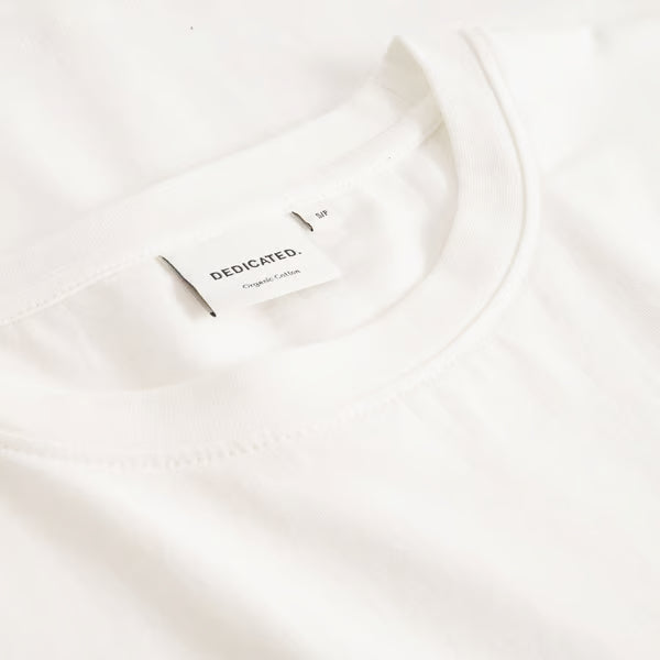 T-Shirt Vadstena Heart Cat Off-White von Dedicated 3