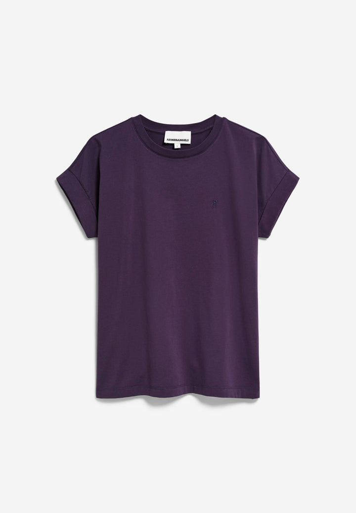 T-Shirt IDAARA Blue Ash von Armedangels