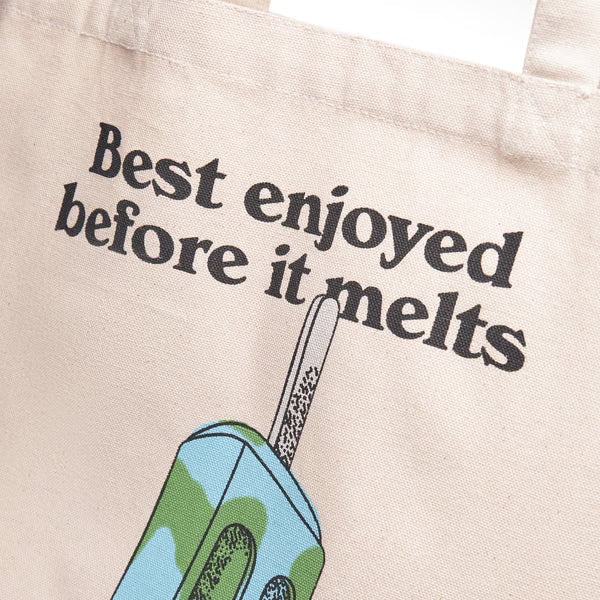 Tote Bag Torekov Enjoy before it melts Off-White von Dedicated 1