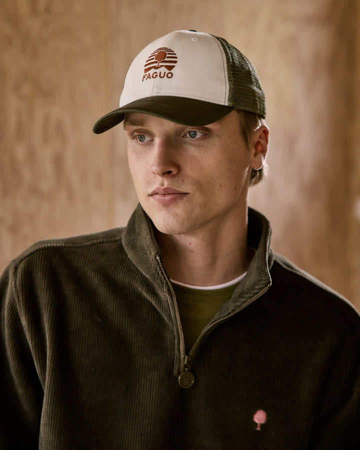 Trucker Cap Kaki von Faguo 