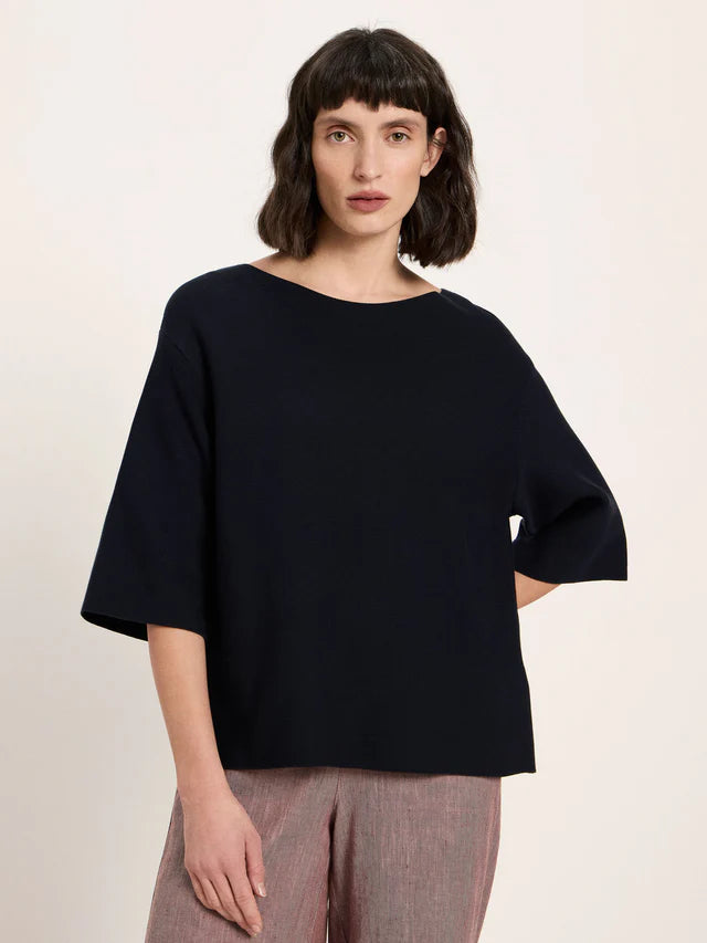 U-Boot Pullover GOTS Onyx von Lanius