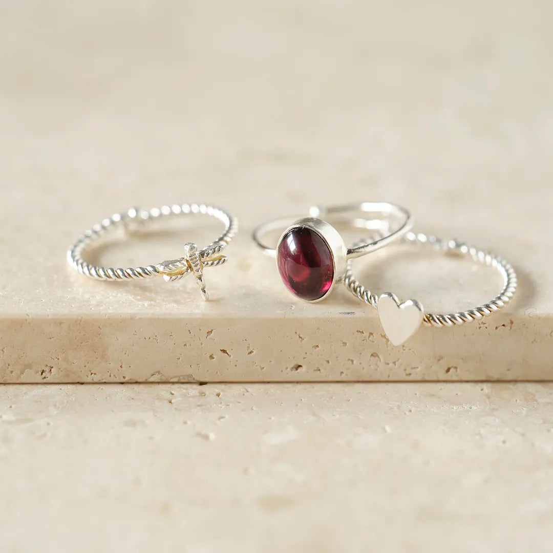 Visionary Garnet Ring SP von a beautiful Story 3