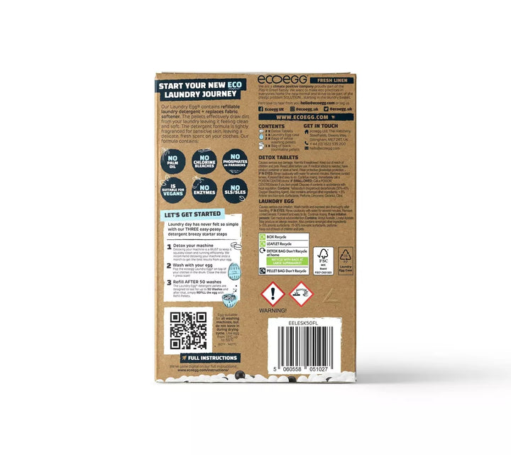 Wasch-Ei Starterset Fresh Linen von ecoegg 3