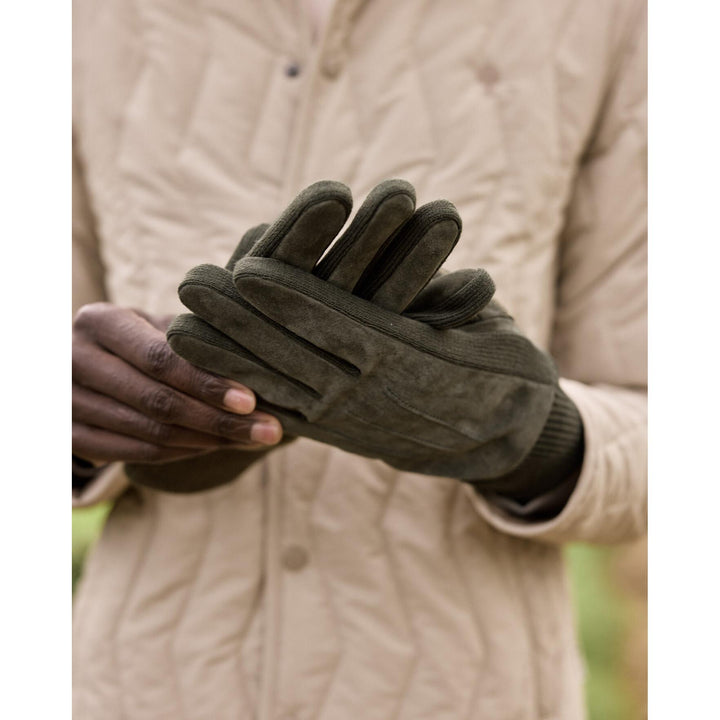 Wollhandschuhe Gloves Woven Kaki von Faguo 3