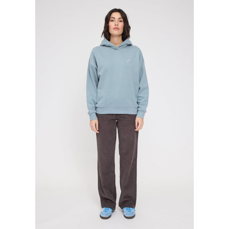 Back Print Hoodie Dove Blue von Mazine, Rückenprint