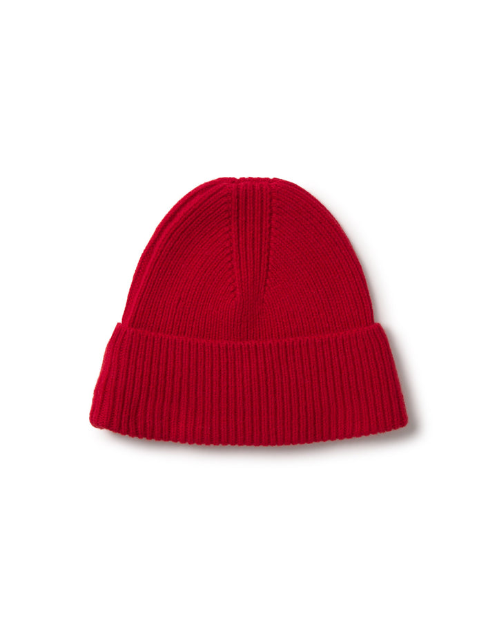 Beanie Amor Rot von Thinking MU, Rückseite
