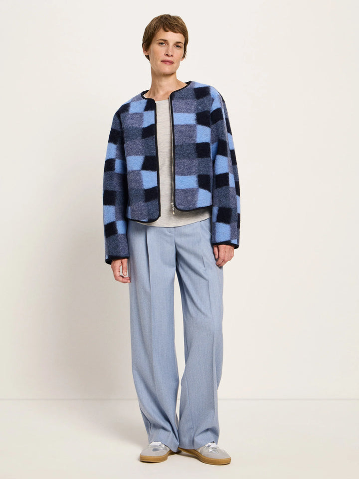 Karo Jacke Blue Multicolor von Lanius 3