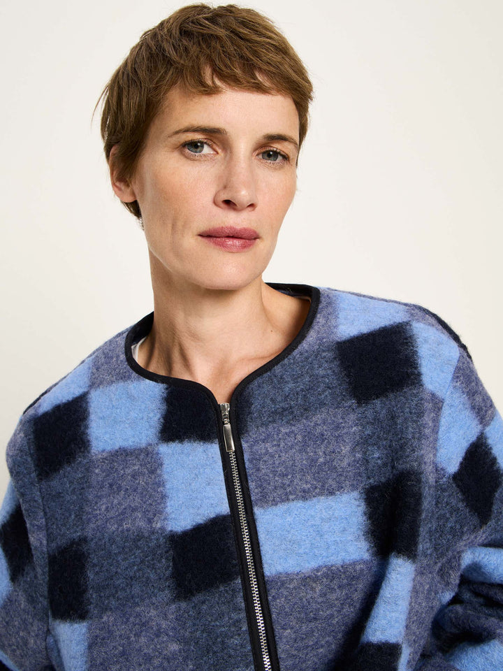 Karo Jacke Blue Multicolor von Lanius 4