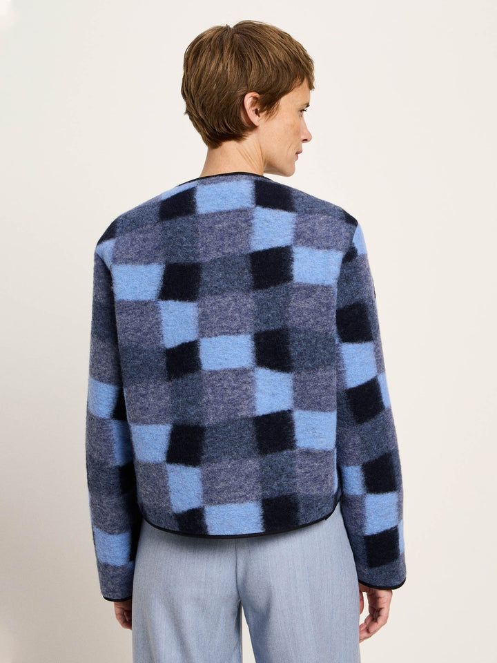 Karo Jacke Blue Multicolor von Lanius 6