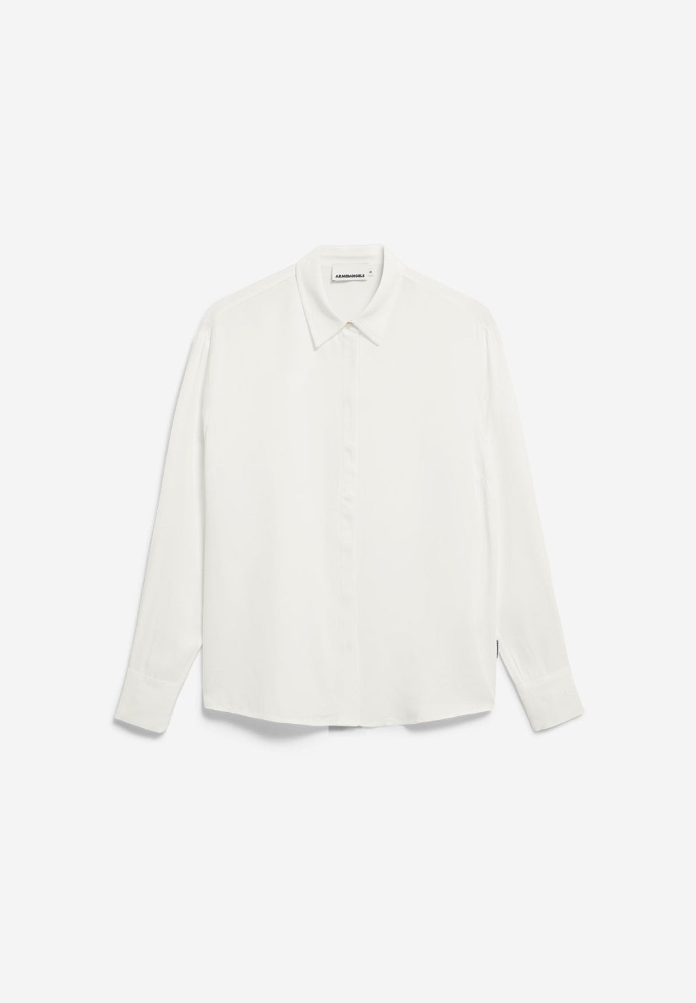 Langarmbluse LARISAANA in Off White von ARMEDANGELS, Freisteller