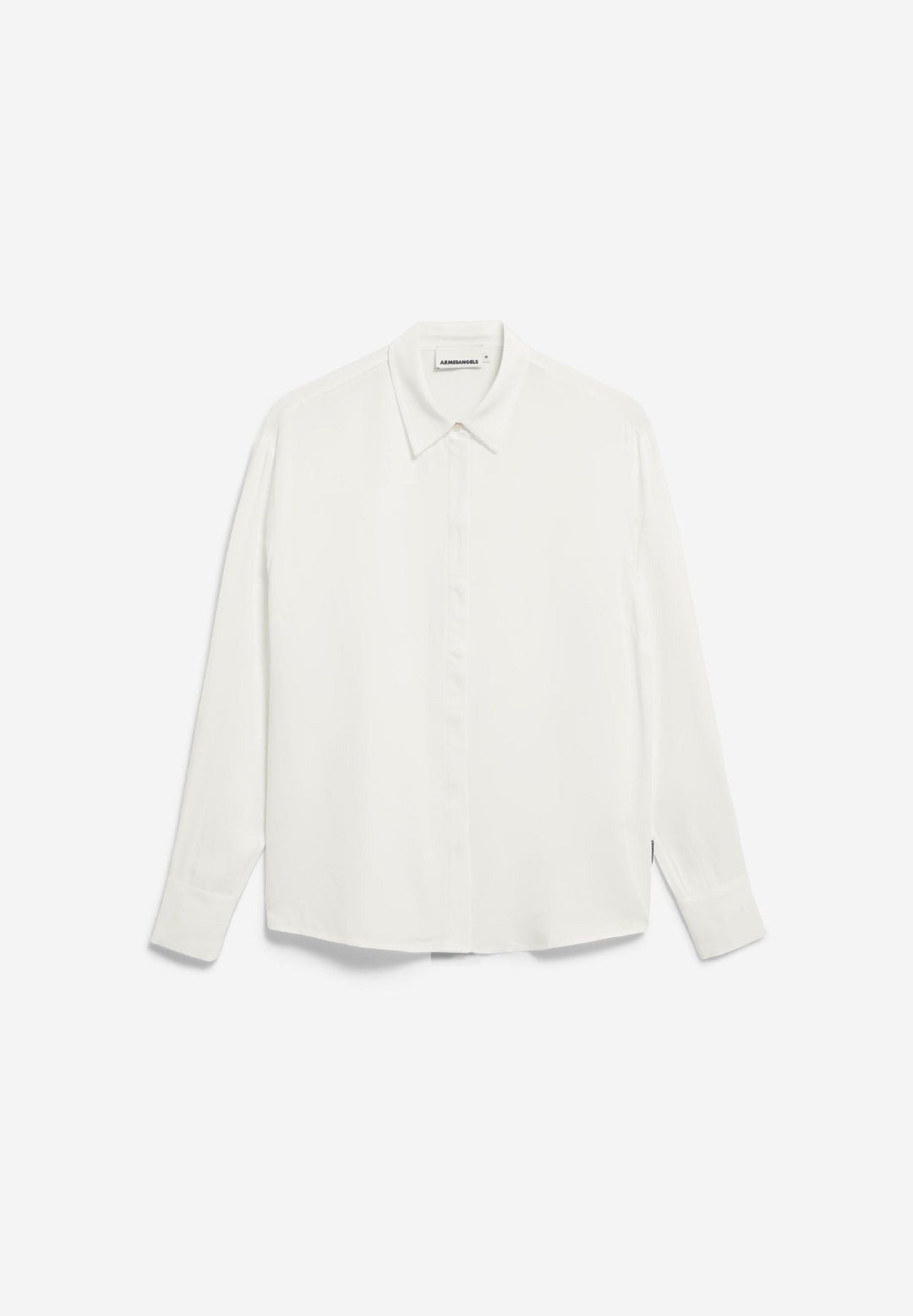 Langarmbluse LARISAANA in Off White von ARMEDANGELS, Freisteller