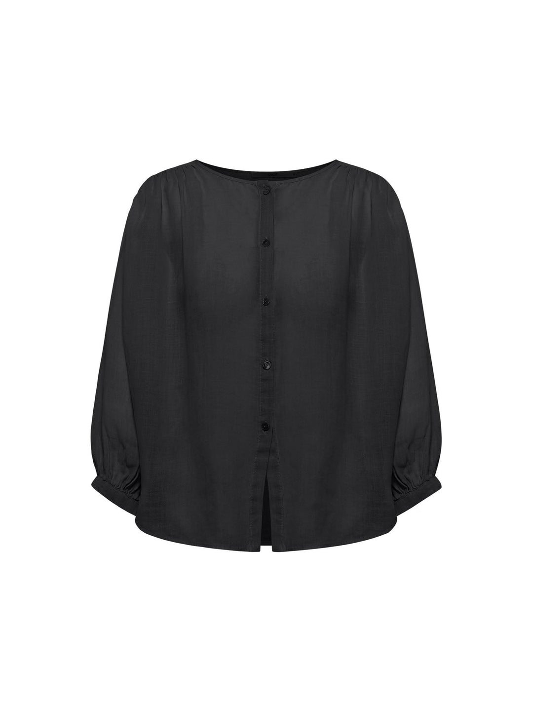 Bluse mit Krauseln Onyx – LANIUS – Zweiblatt 5