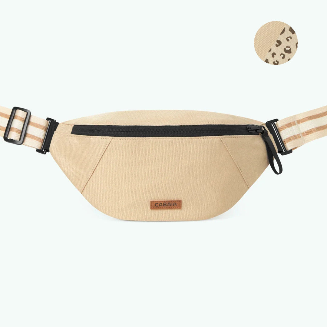 Bum Bag Small Lobito Camel – CABAIA – Zweiblatt 1