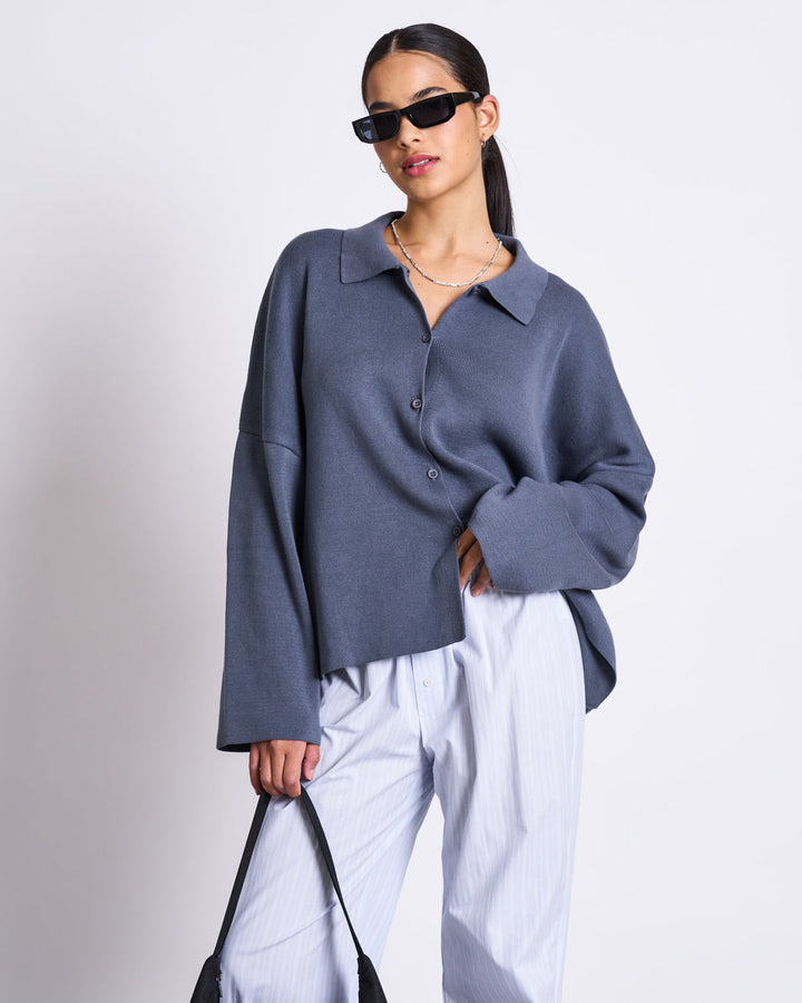 Cardigan Anjo Turbulence von JAN 'N JUNE – Ansicht 3