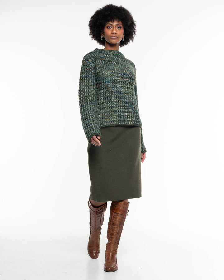 Change Wendepullover Balsam von Alma & Lovis am Model