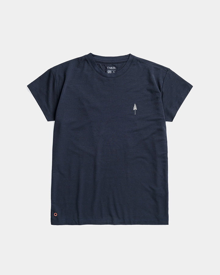 Circular TreeShirt Women Dark Navy von NIKIN, Freisteller