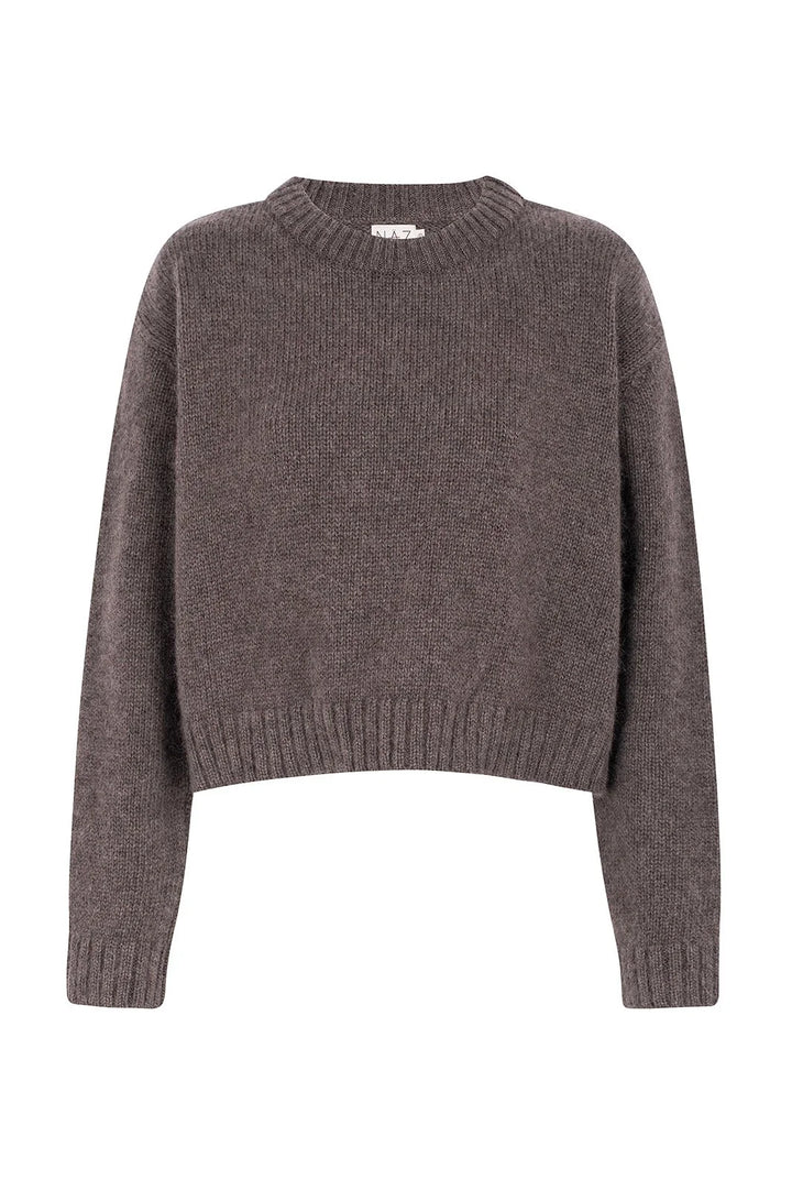 Claudia Sweater Wool Brown von Näz 4