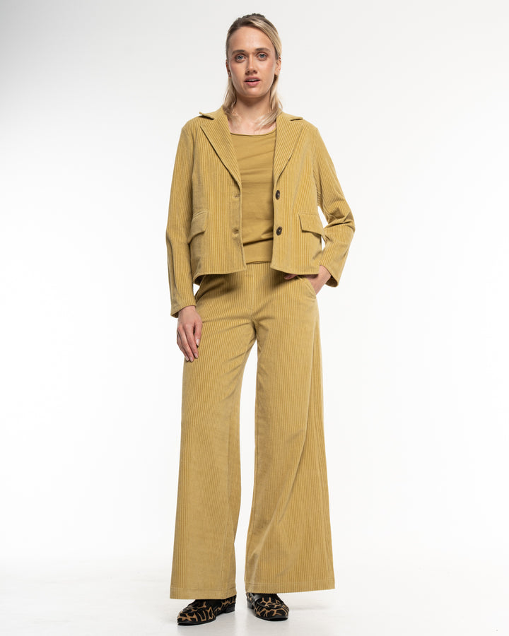 Cord Hose Marlene Hemp von Alma & Lovis, Detailansicht