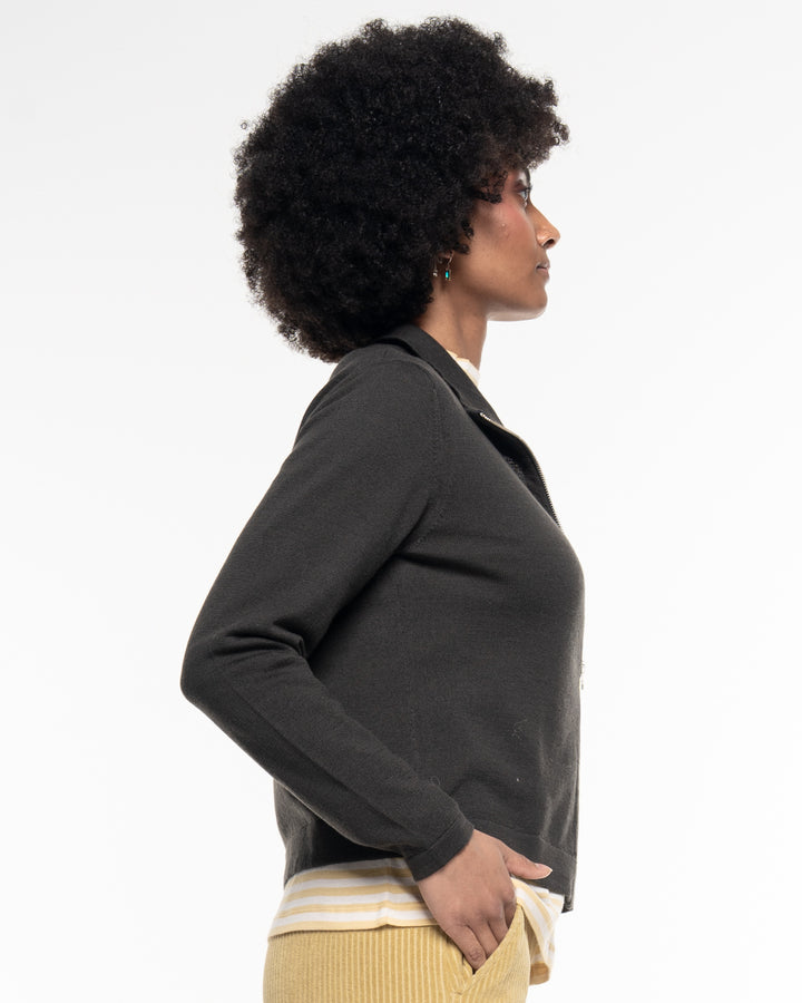 Cot-Wool Kurzjacke Shale von Alma & Lovis Ansicht 6