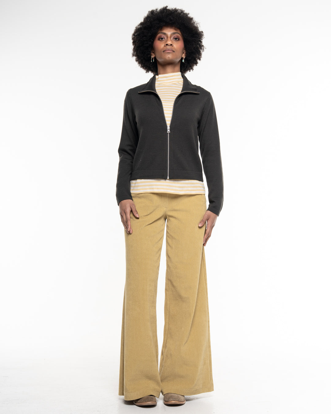 Cot-Wool Kurzjacke Shale von Alma & Lovis Ansicht 9