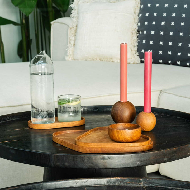 Dinner Kerzen von Originalhome – auf dem gedeckten Tisch