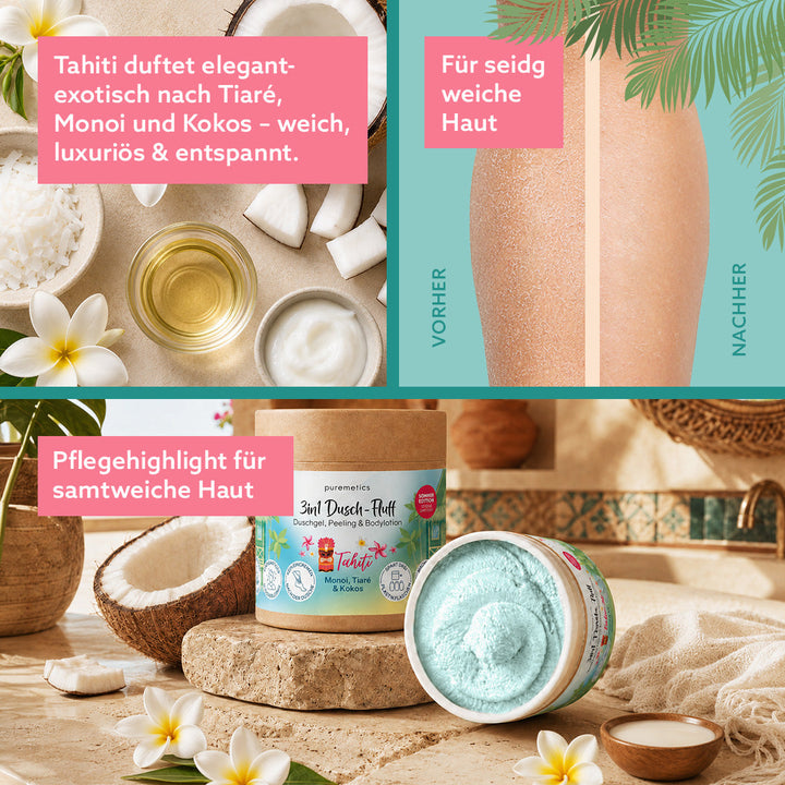 Dusch-Fluff Tahiti – puremetics – Zweiblatt 4