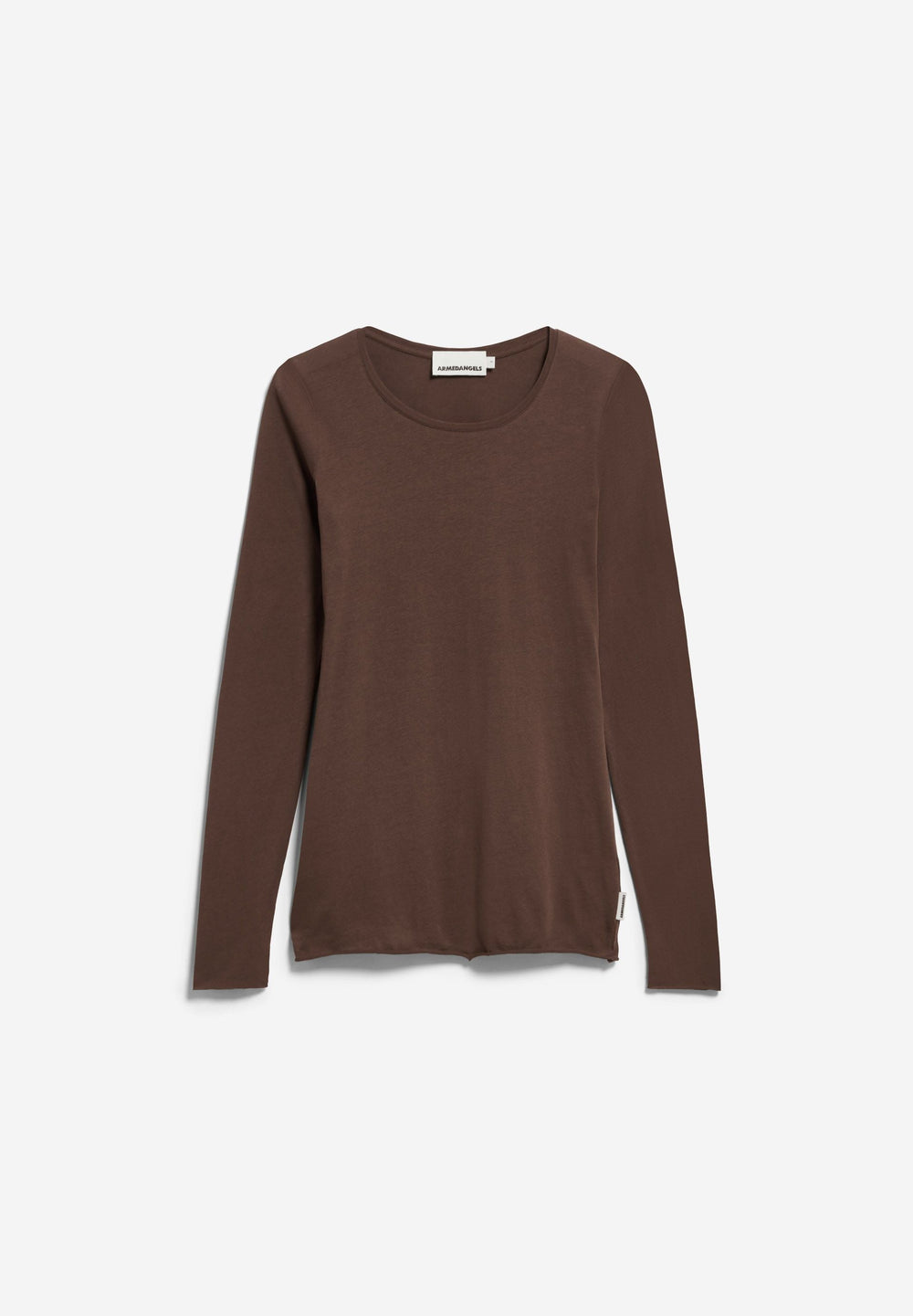 Langarmshirt EINIAARA Soft Claystone von Armedangels freigestellt