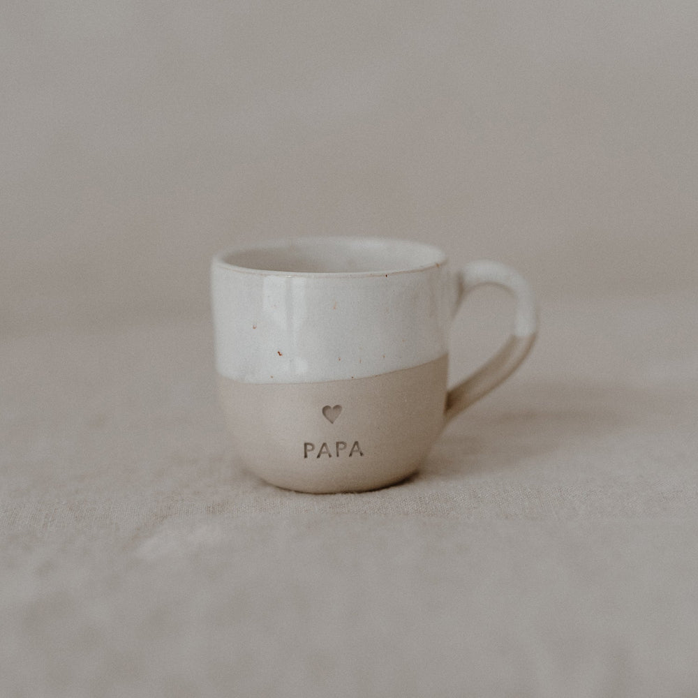 Espressotasse Papa – Eulenschnitt – Zweiblatt 2