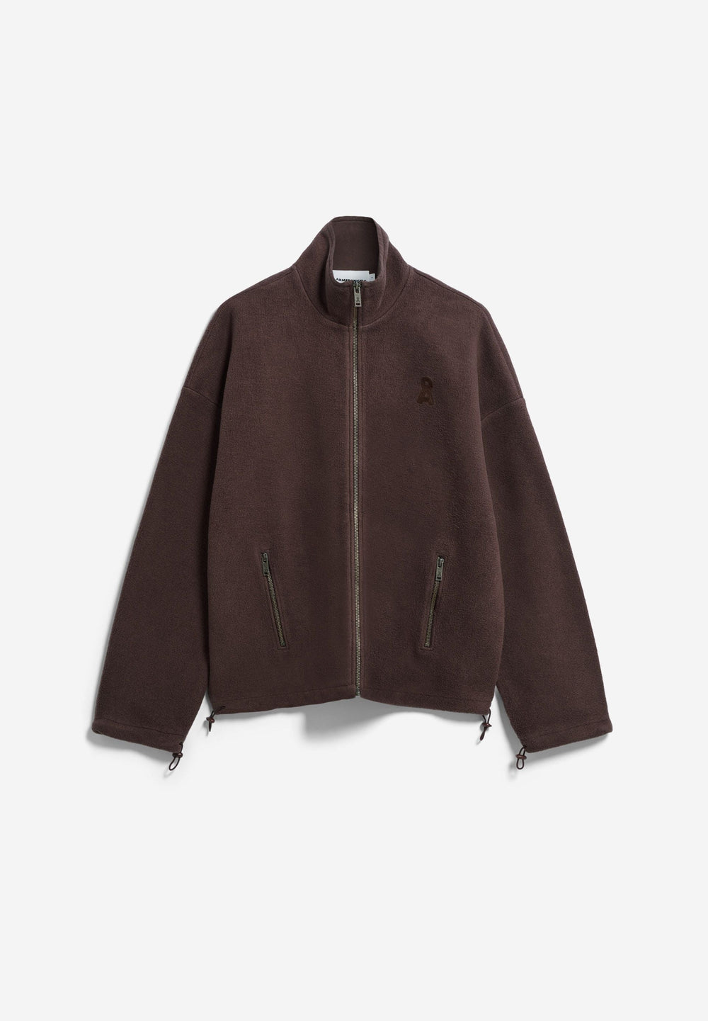 Fleecejacke Cotton Fleece Claystone von Armedangels freigestellt