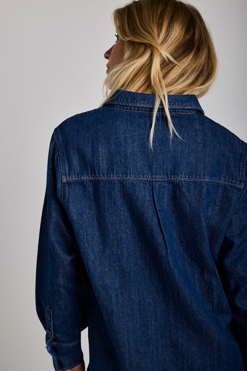 Bluse Chemise Eclat Denim von Graine 2