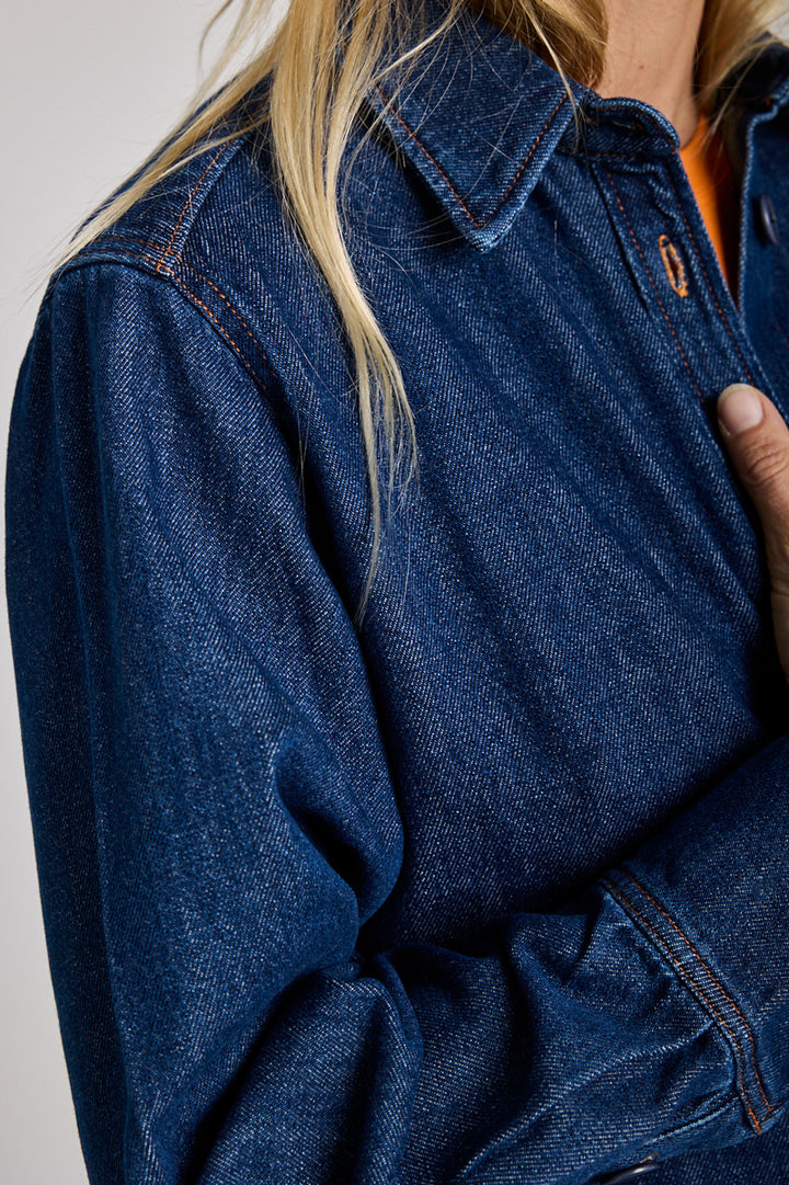 Bluse Chemise Eclat Denim von Graine 3