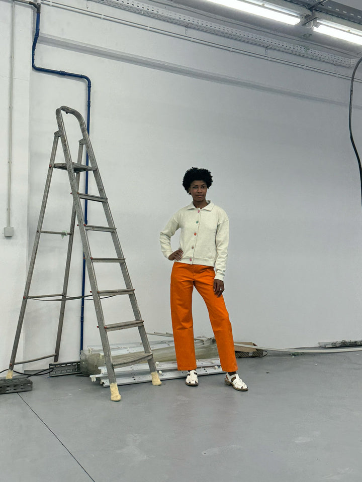 Strickjacke Veste Cycle Blanc 2