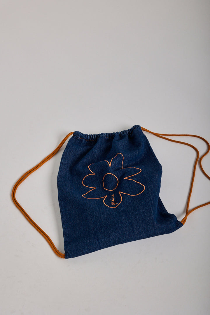 Turnbeutel Sac Palette Denim von Graine 2