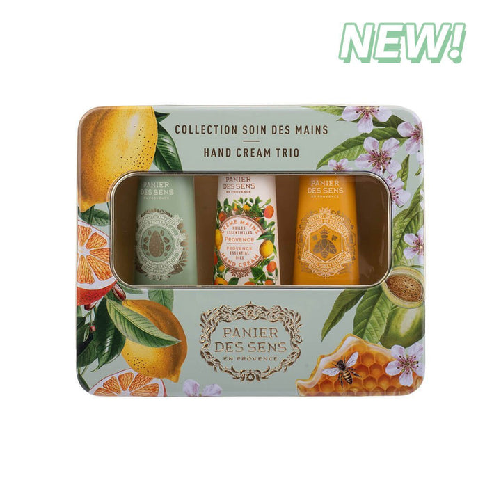 Handcreme-Set Honig, Mandel und Provence von Panier des Sens