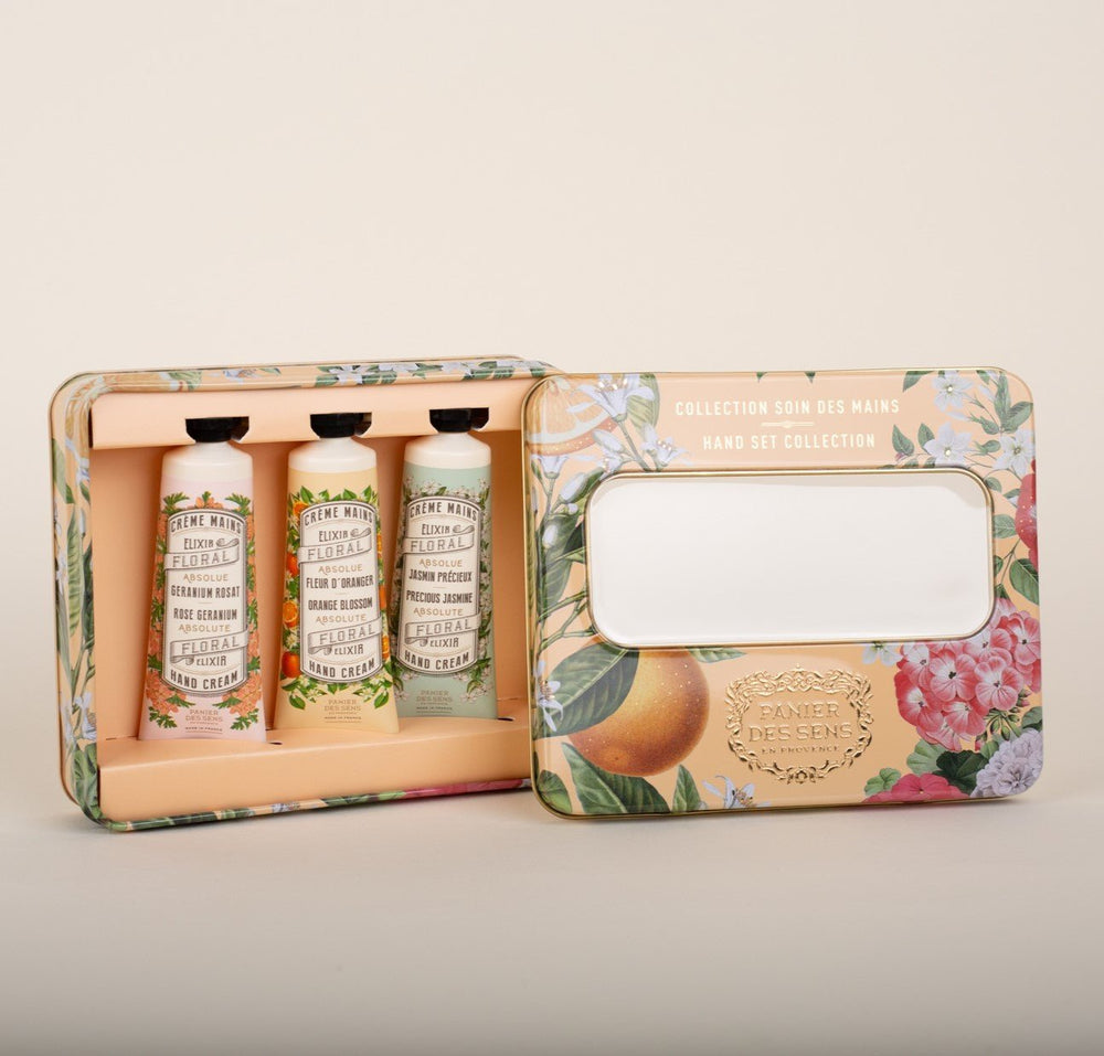 Handcreme-Set Orangenblüte, Geranie und Jasmin von Panier des Sens, Ansicht 2