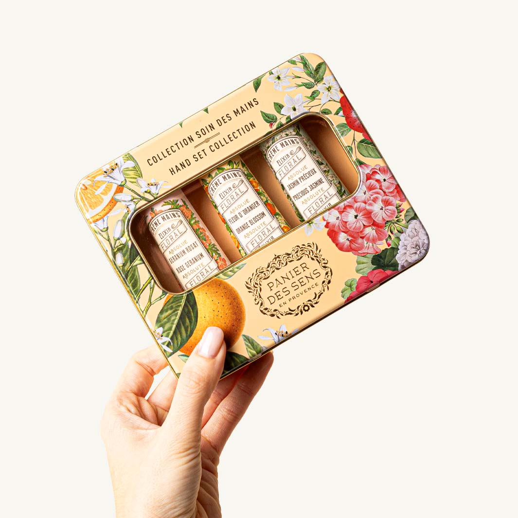 Handcreme-Set Orangenblüte, Geranie und Jasmin von Panier des Sens, Ansicht 3