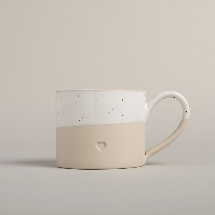 Tasse in Herzform – Ansicht 2