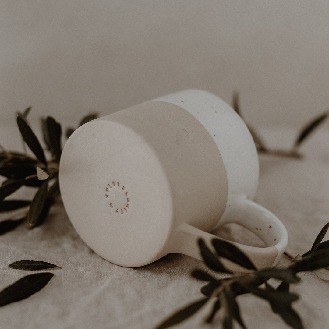 Handgemachte Tasse Herz Gross aus Portugal – Ansicht 4