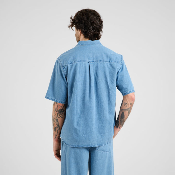 Hemd Skalhamn Denim Light Blue – Dedicated – Zweiblatt 5