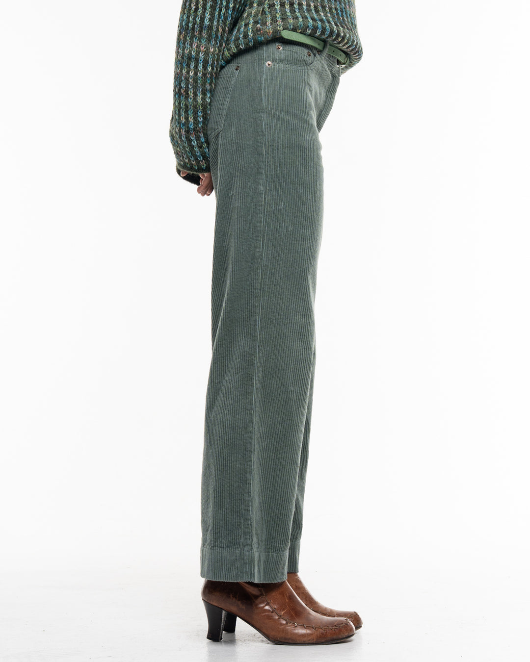 Hose Cablecord Culotte Balsam von Alma & Lovis, Seitenansicht