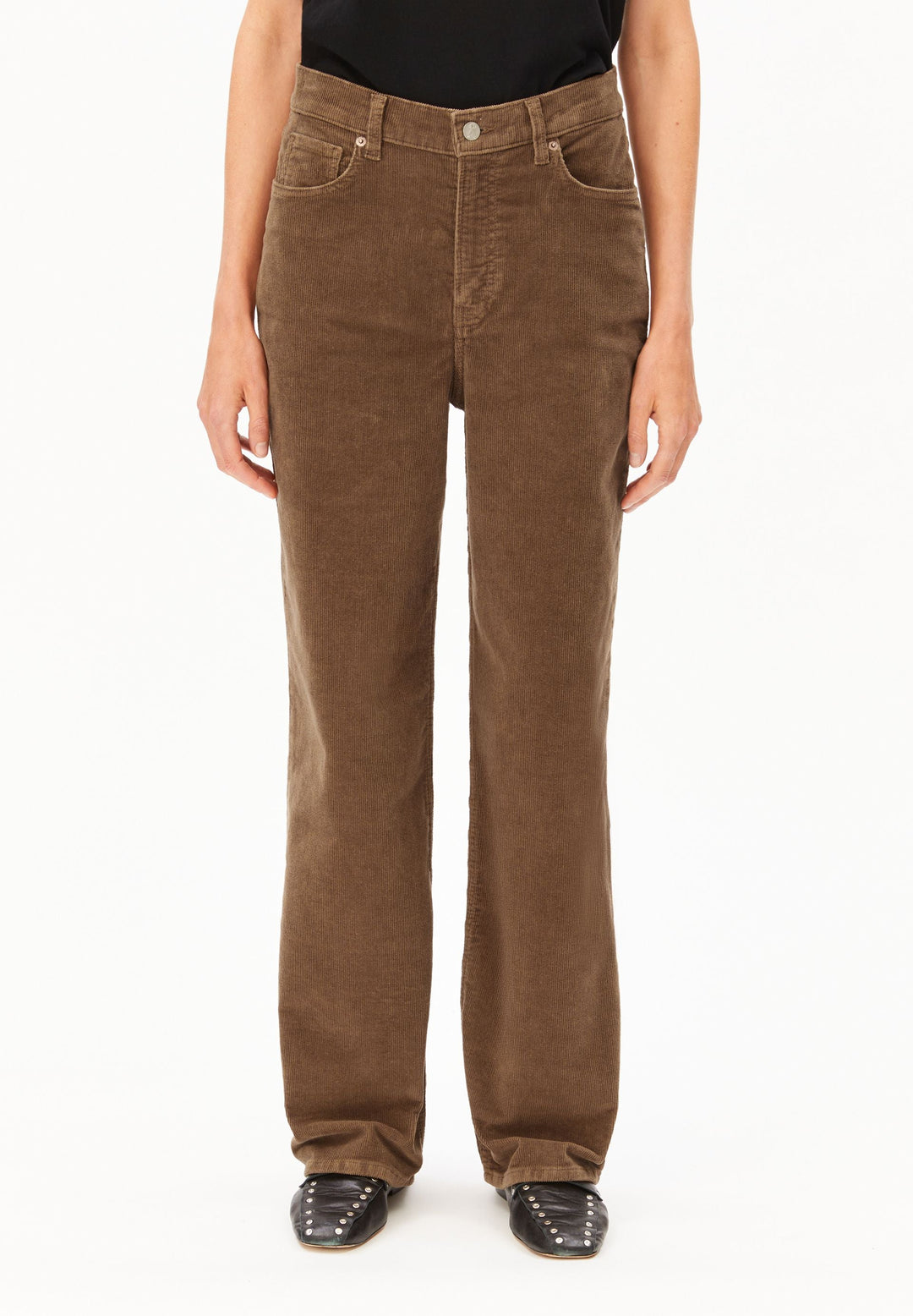 Hose Cord ENIJAA CORDUROY PANT Amberwood – ARMEDANGELS – Zweiblatt 2