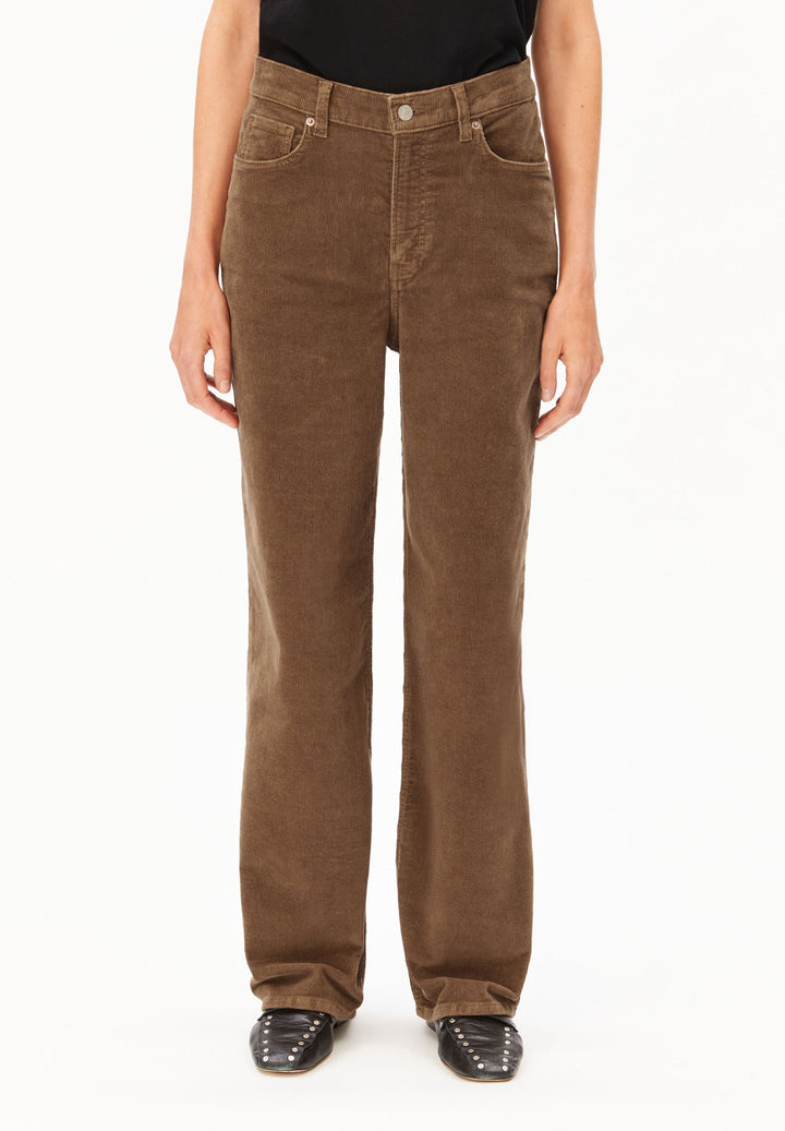 Hose Cord ENIJAA CORDUROY PANT Amberwood – ARMEDANGELS – Zweiblatt 2