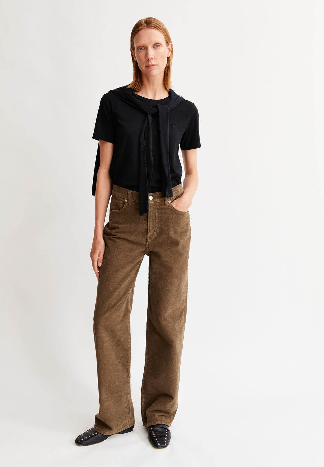 Hose Cord ENIJAA CORDUROY PANT Amberwood – ARMEDANGELS – Zweiblatt 5