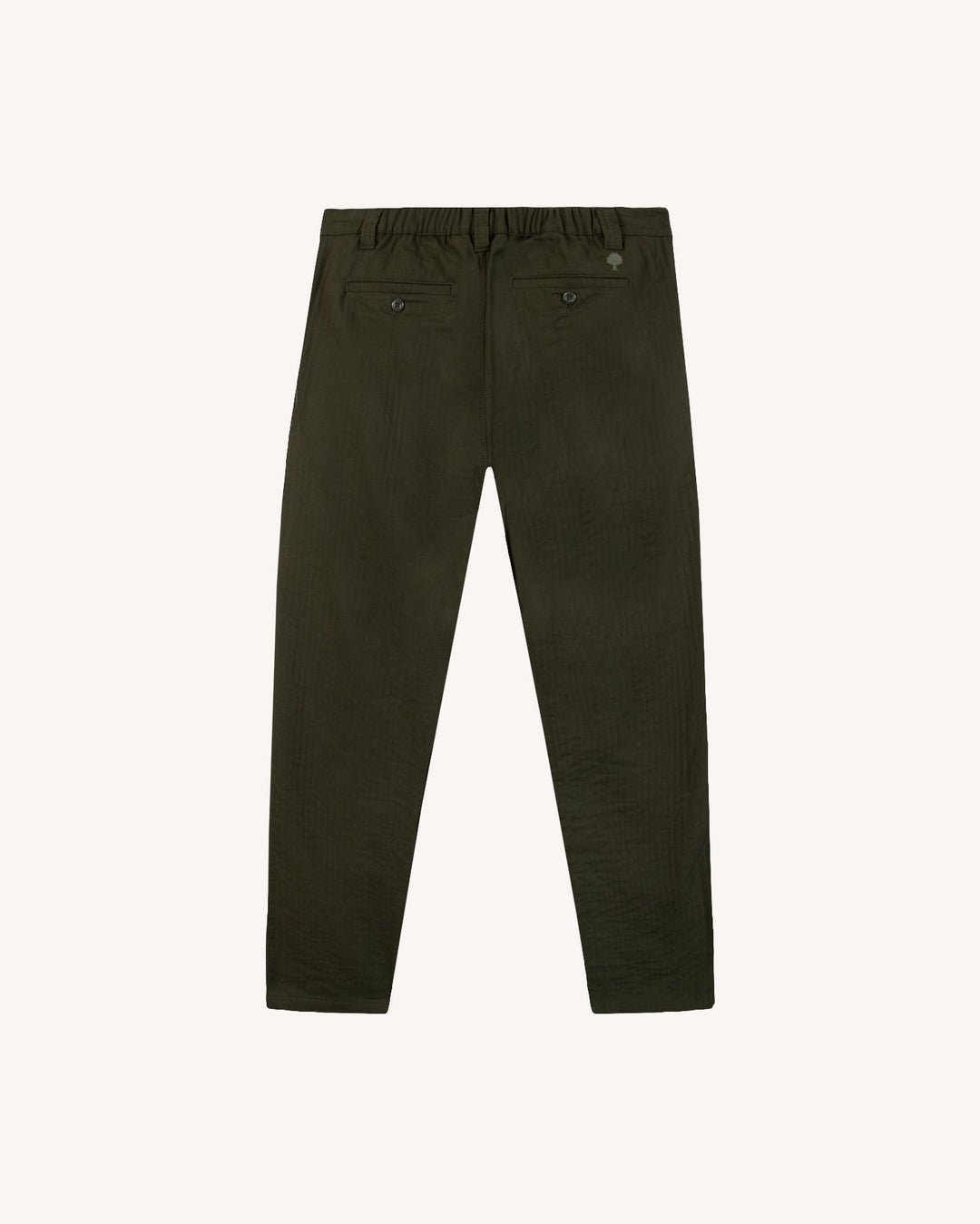 Hose Landais Khaki von Faguo Detailansicht
