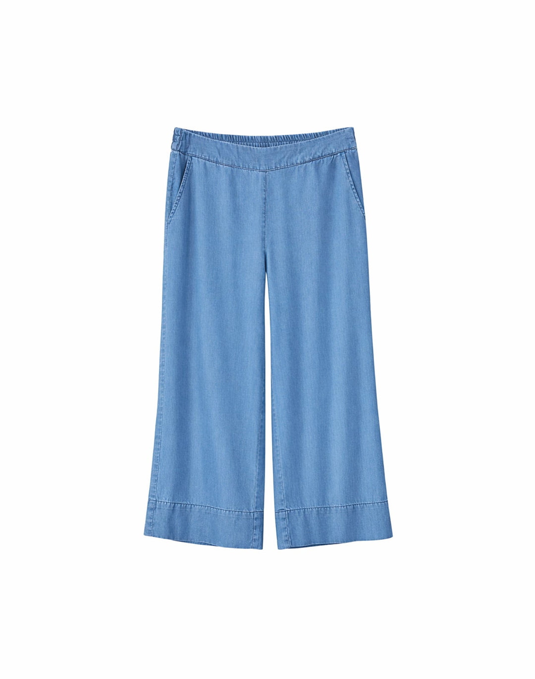 Hose Wide Leg Tencel Dark Blue Wash von Mazine freigestellt
