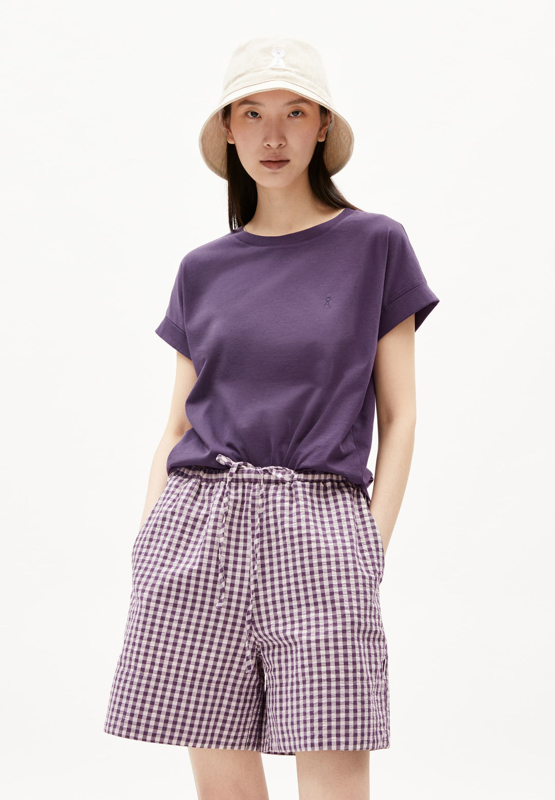 T-Shirt IDAARA Blue Ash