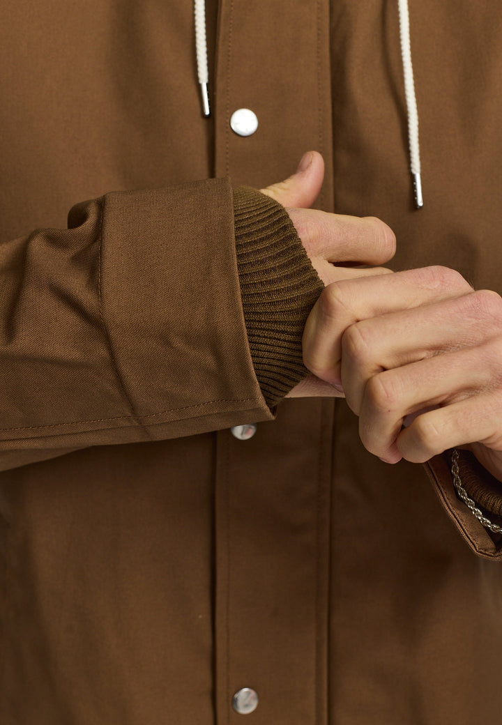 Jacke Hooded Jacket Lightbrown von Revolution – Ansicht 6
