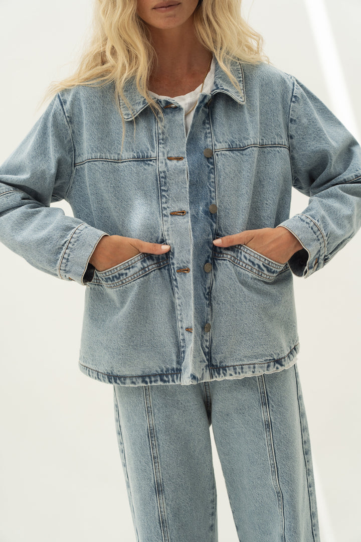 Jacke Marie Cotton Denim – NÄZ – Zweiblatt 2