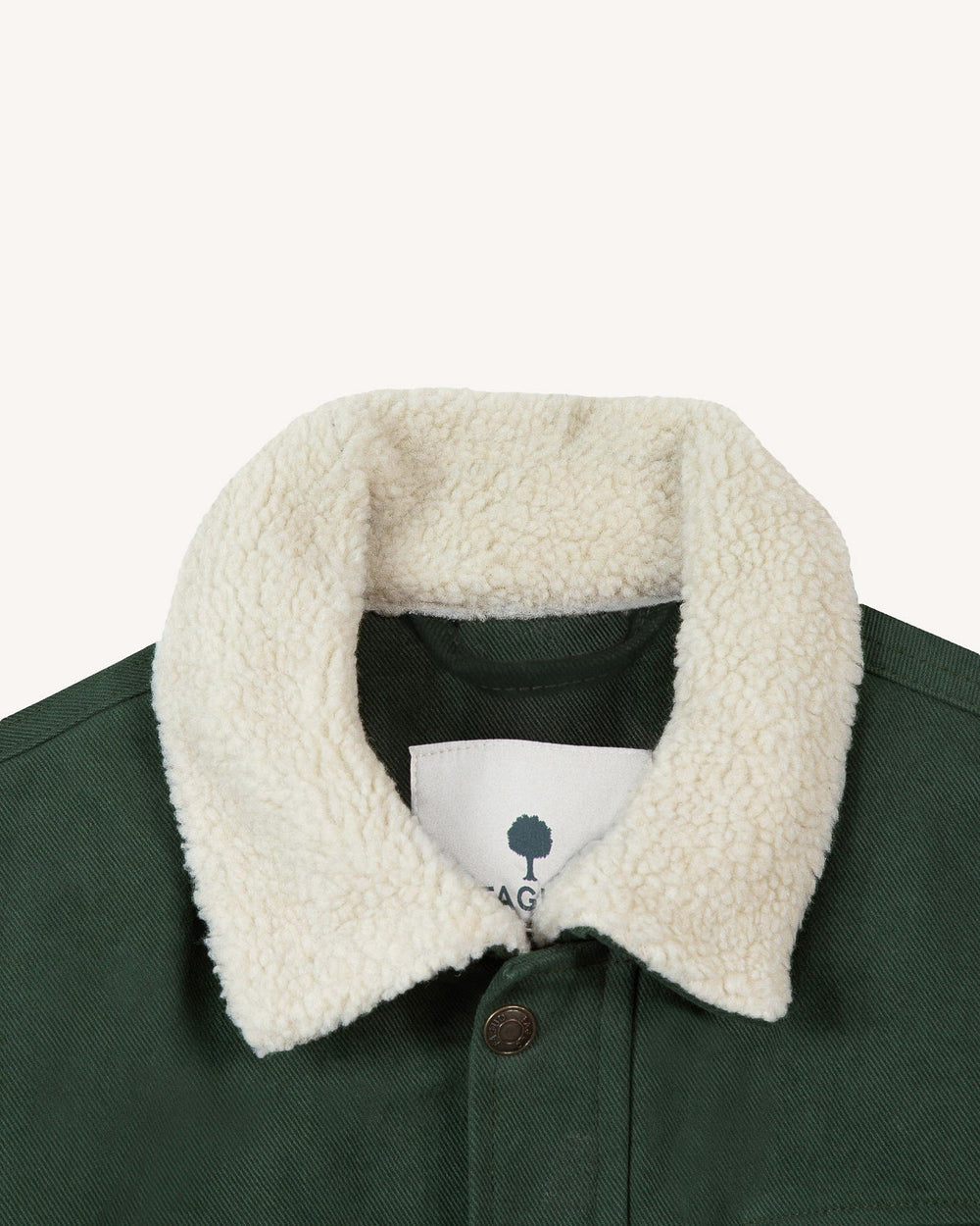 Bomberjacke Seillon Woven in Dunkelgrün von Faguo