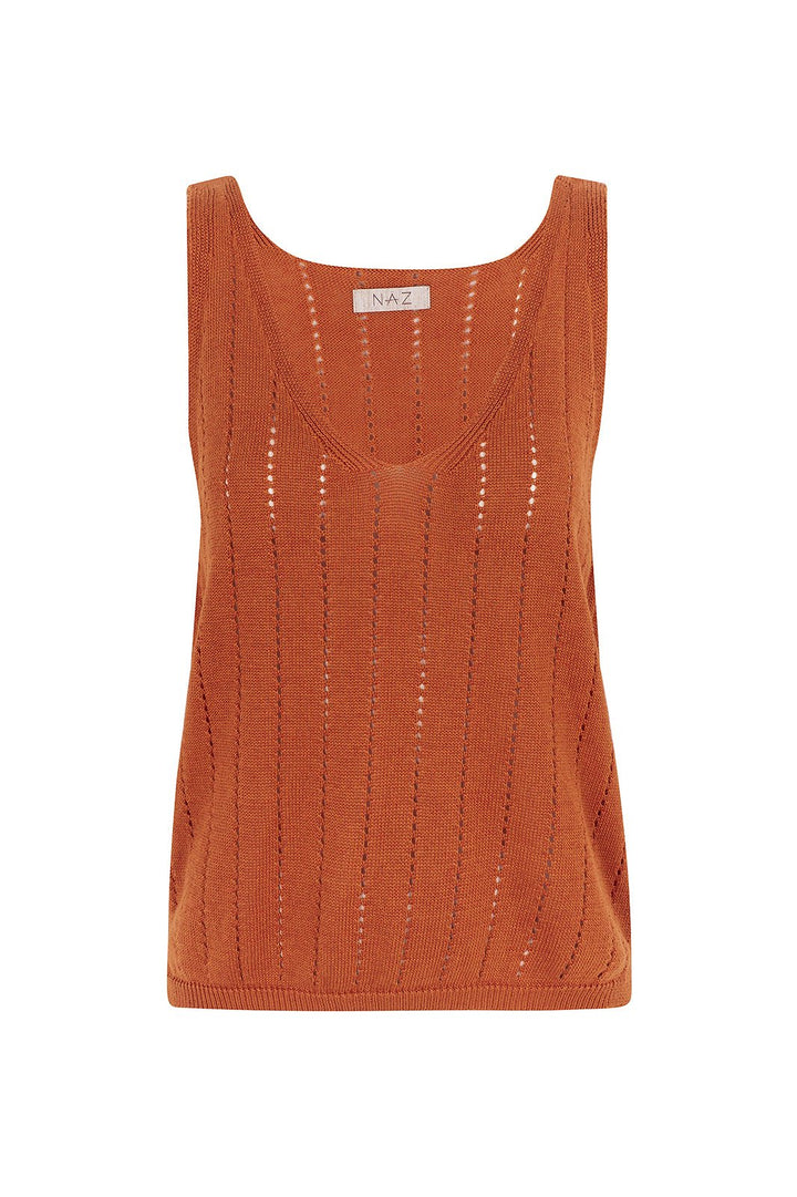 Jaya Linen Top Orange – NÄZ – Zweiblatt 4
